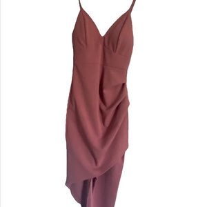 Windsor Mauve Asymmetrical Dress Size XS/S